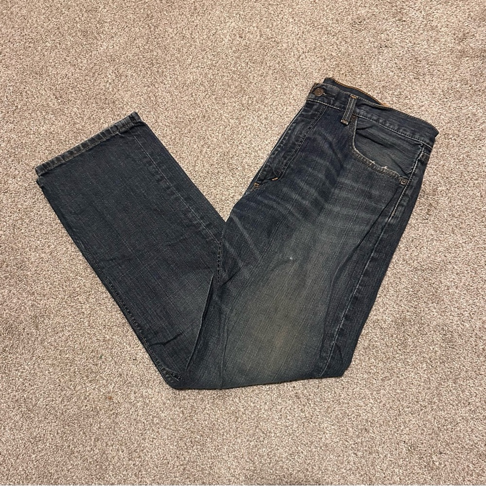 Levi's Men's Dark Wash Straight Jeans